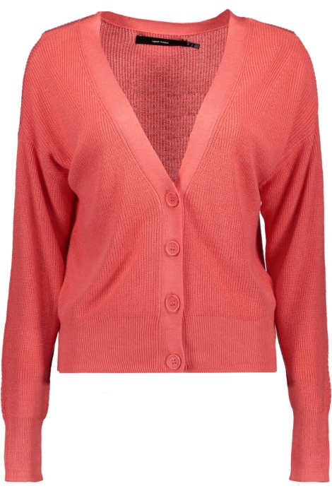 Vero Moda vmnewlexsun ls short v-neck car ga